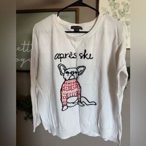 French connection Apres Ski sweater size medium